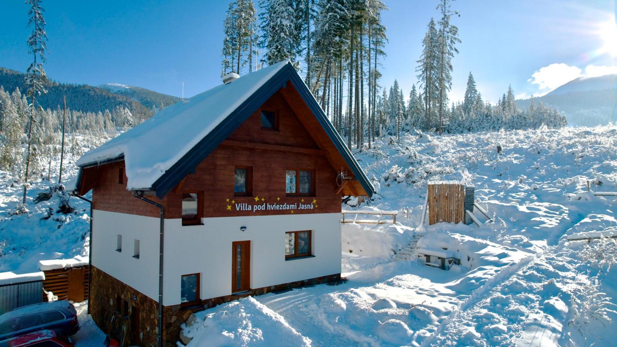 Villa Pod Hviezdami Jasna Deménvölgy Kültér fotó