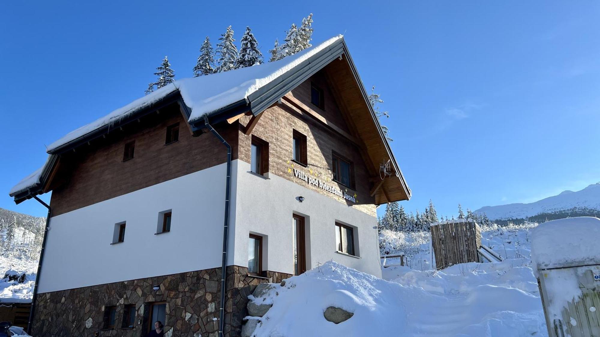 Villa Pod Hviezdami Jasna Deménvölgy Kültér fotó